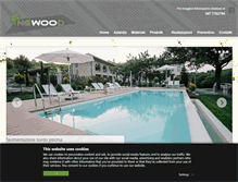 Tablet Screenshot of ngwood-decking.com
